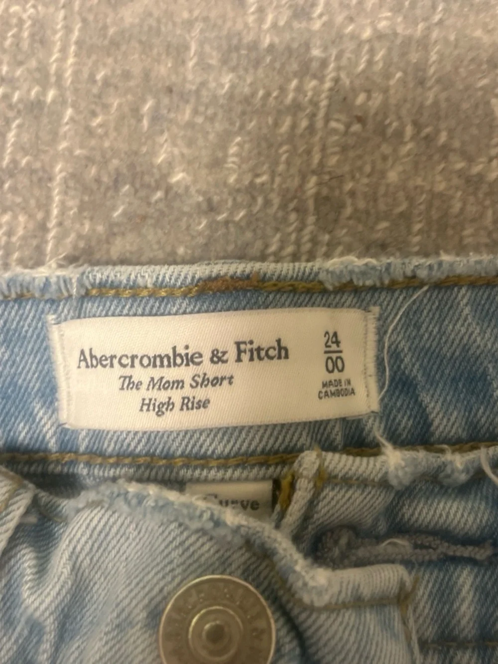Abercrombie and Fitch denim mini short